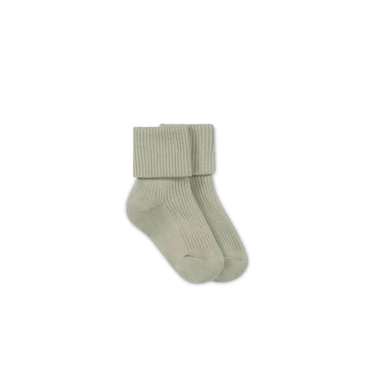 Classic Rib Sock- Clay