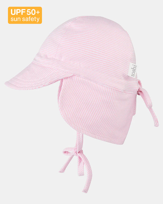 Flap Cap Baby- Blush