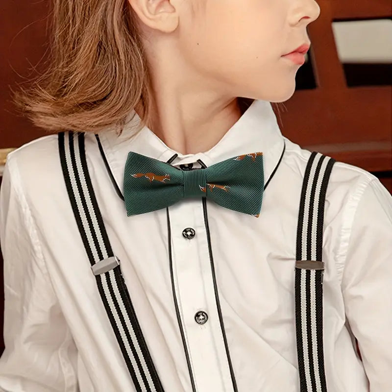 Boys Gentleman Bow Tie- Fox