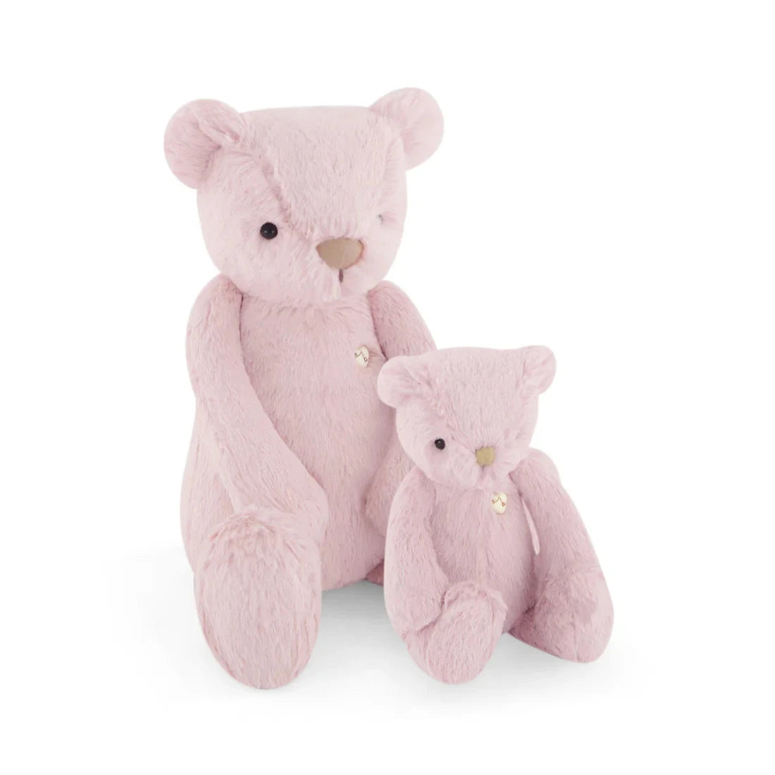 Snuggle Bunnies- George The Bear- Powder Pink