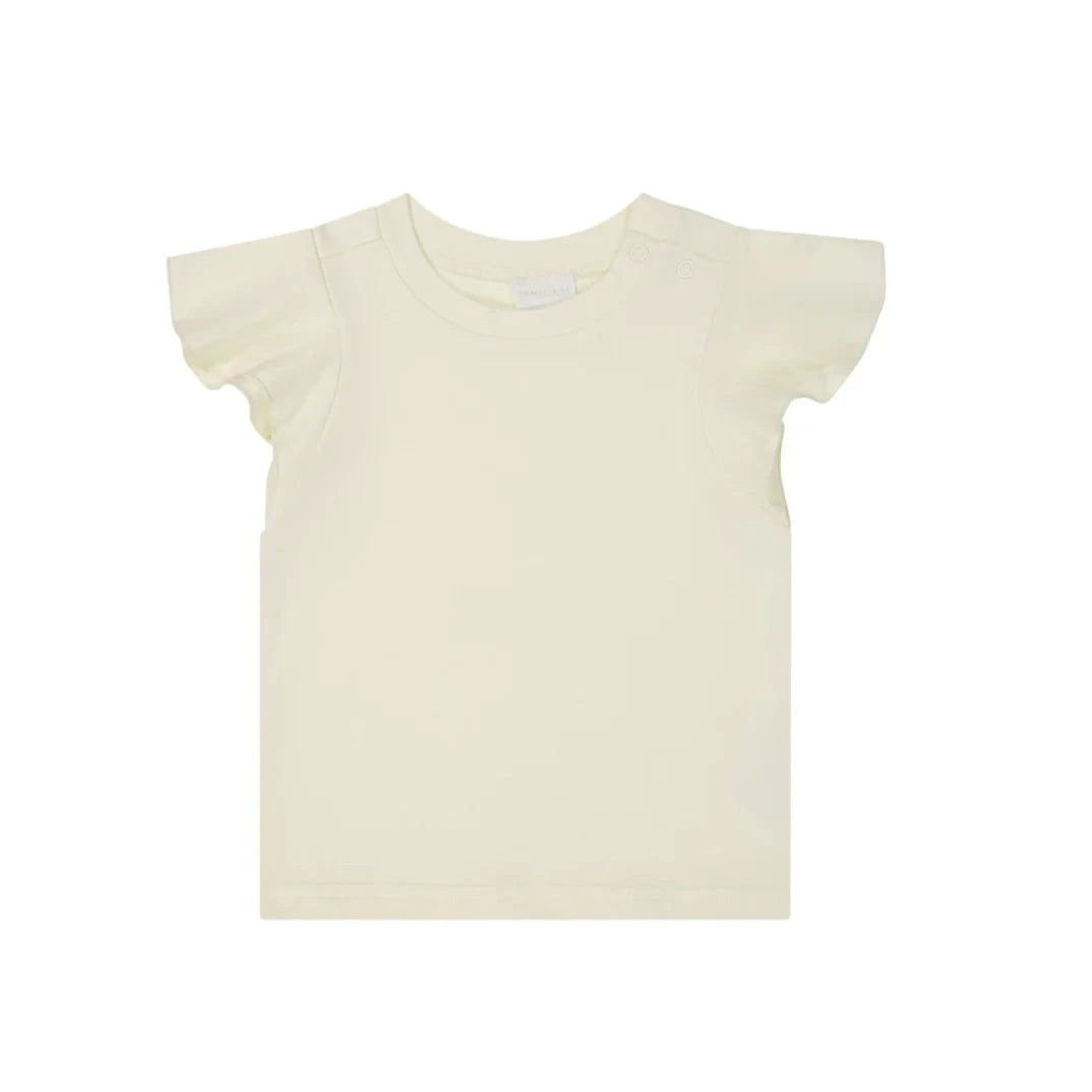 Pima Cotton Gisella Top- Parchment