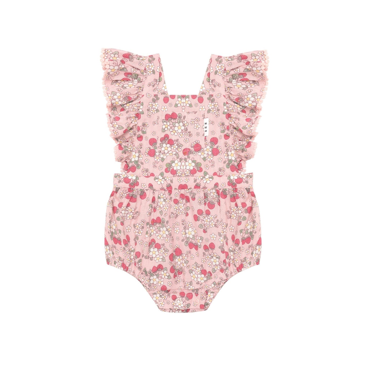 Vintage Strawberry Frill Playsuit