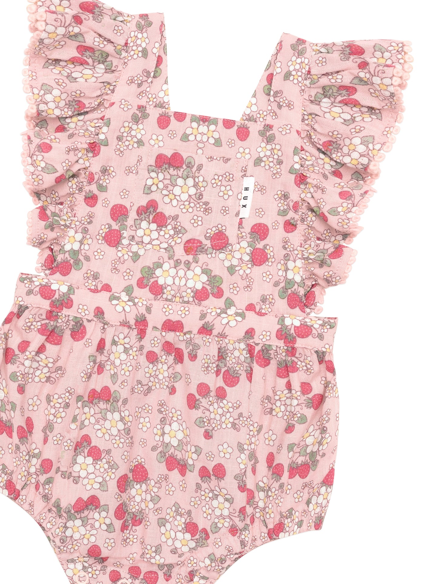 Vintage Strawberry Frill Playsuit