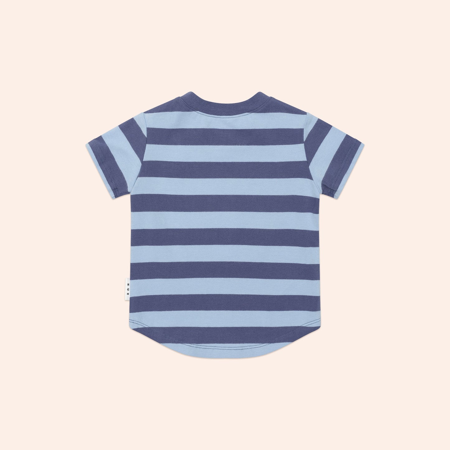 Furry Hux Blue Stripe Bear T-Shirt