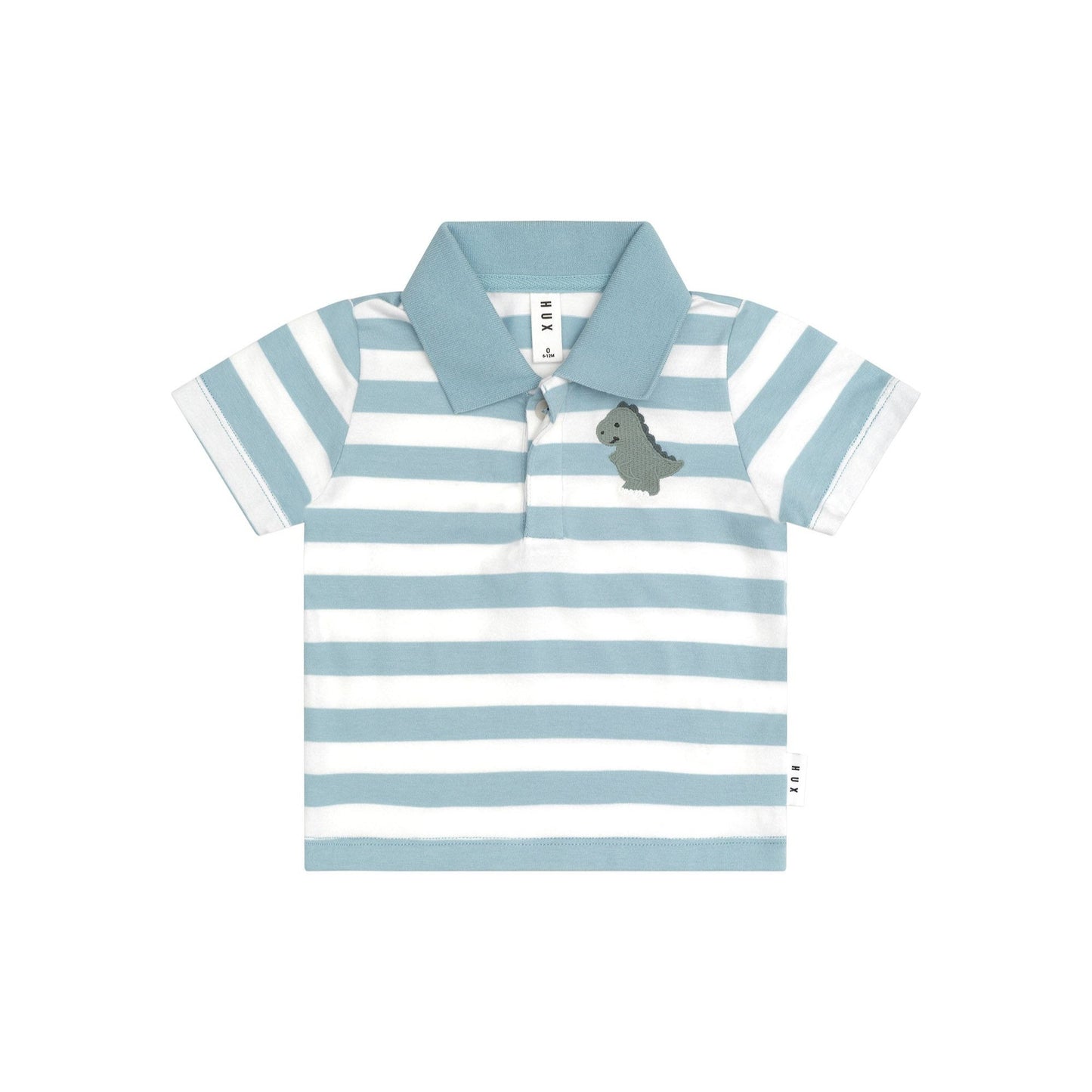 T-Rex Stripe Polo T-Shirt