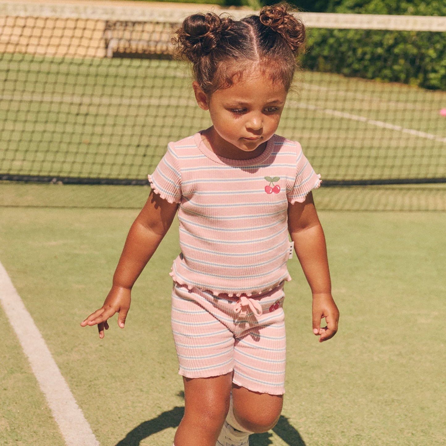 Candy Stripe Rib Short