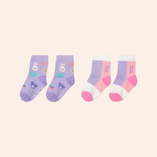 Emoji Socks 2PK