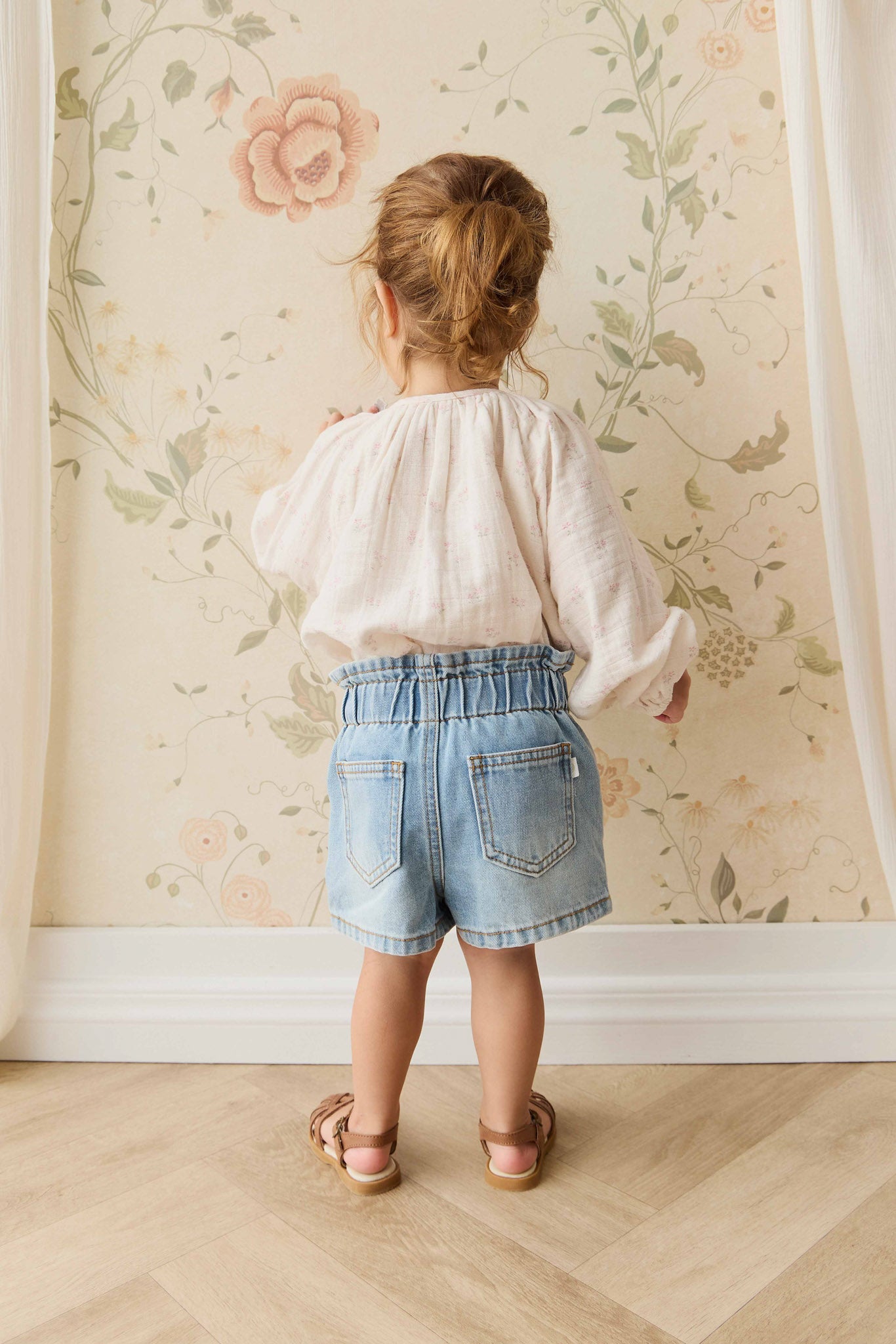 Kora Short - Antique Blue