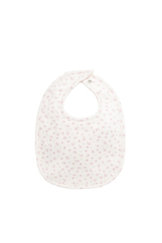 Organic Cotton Bib - Victoria Blush