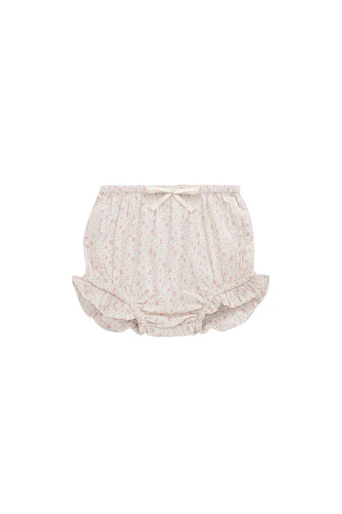 Organic Cotton Frill Bloomer - Claudette Rose