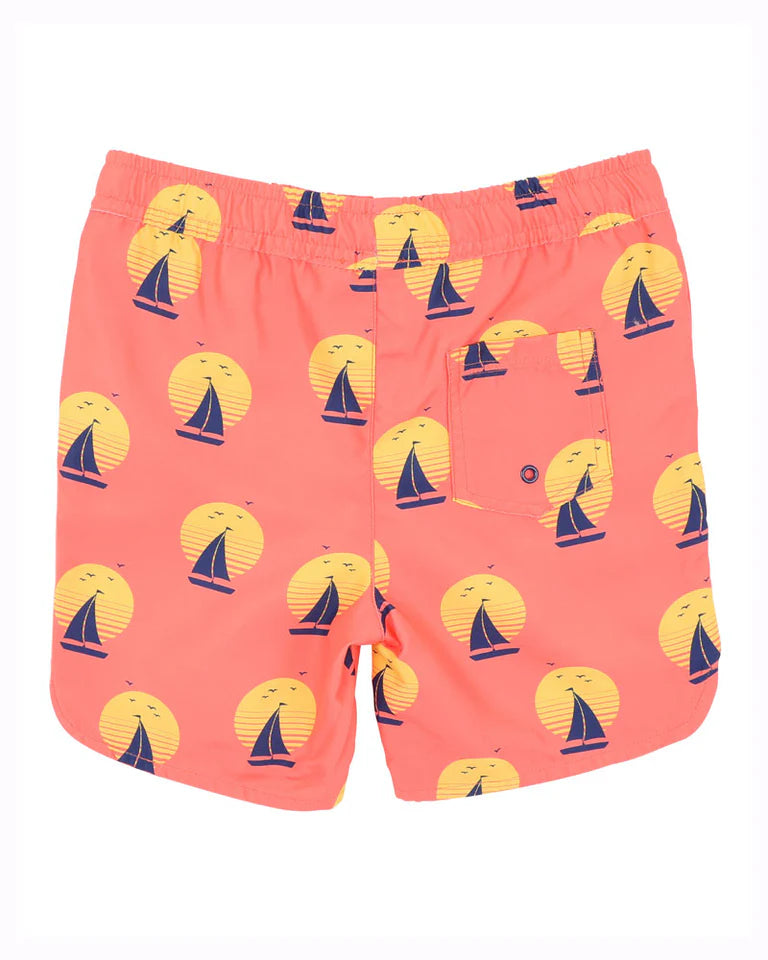 Jarvis Red Boardshorts