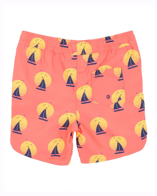 Jarvis Red Boardshorts