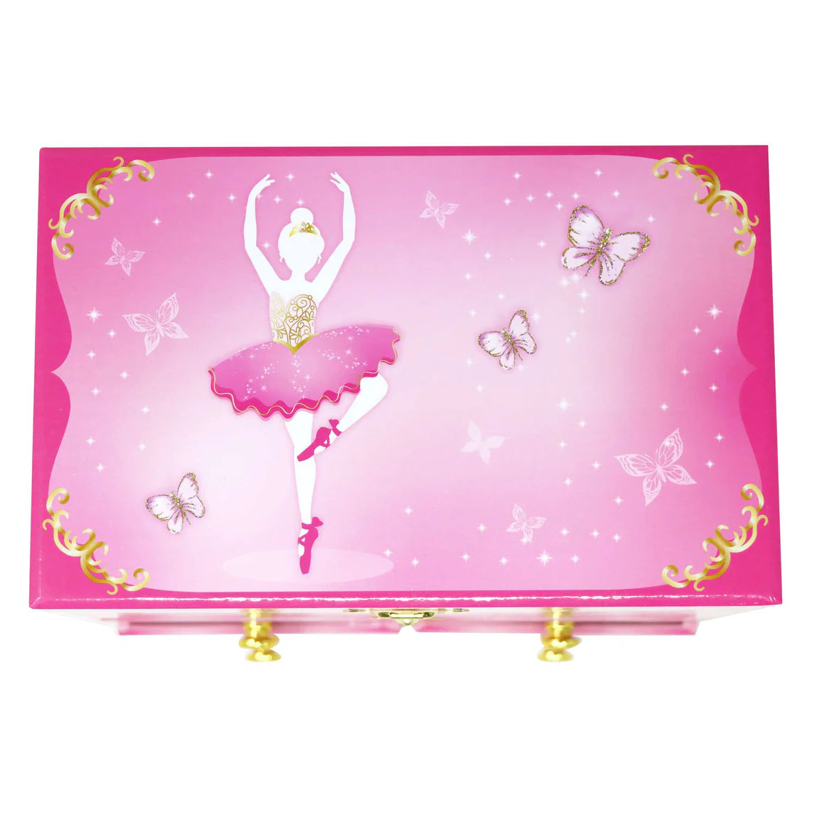 Butterfly Ballet Medium Music Jewellery Box