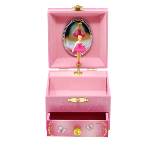 Butterfly Ballet Small Music Jewellery Box