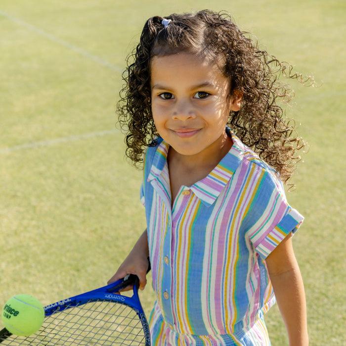 Crinkle Stripe Shirt