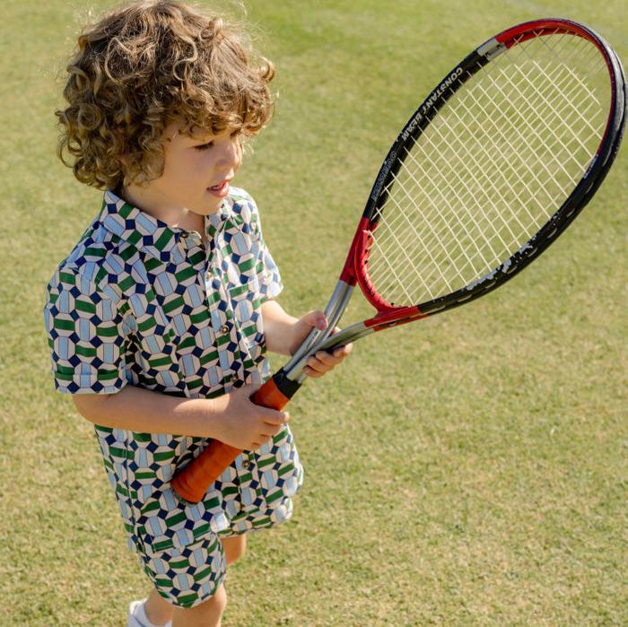 Poolside Cotton Polo Shirt