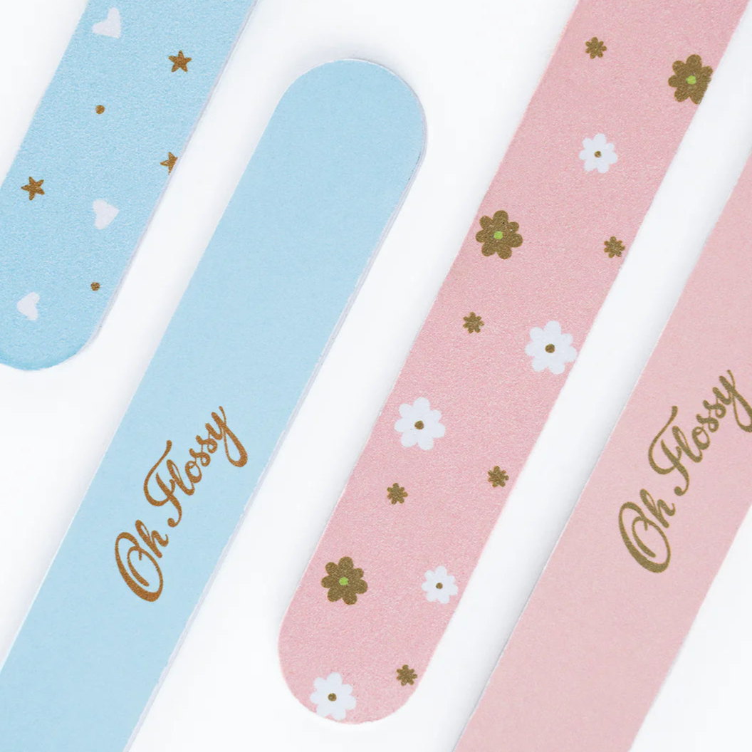 Oh Flossy Kids Nail Files- 2Pack