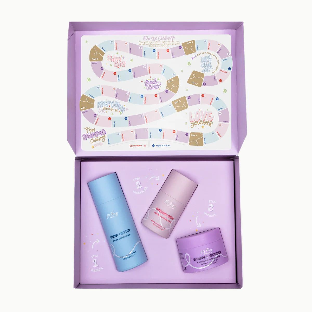 Oh Flossy Skincare- Glowing Skin Essentials Kit