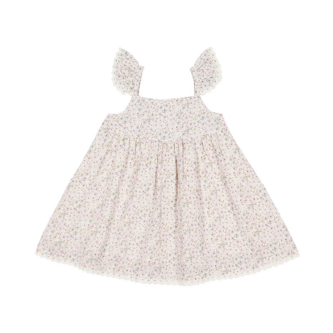 Organic Cotton Elodie Dress - Fifi Violet