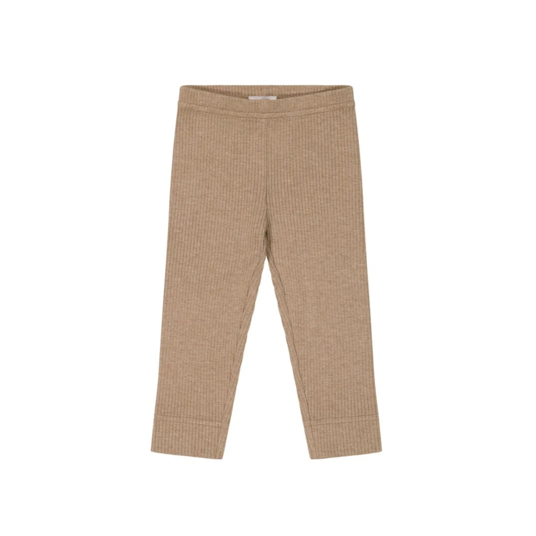 Organic Cotton Modal Everyday Legging- Hazelnut Marle