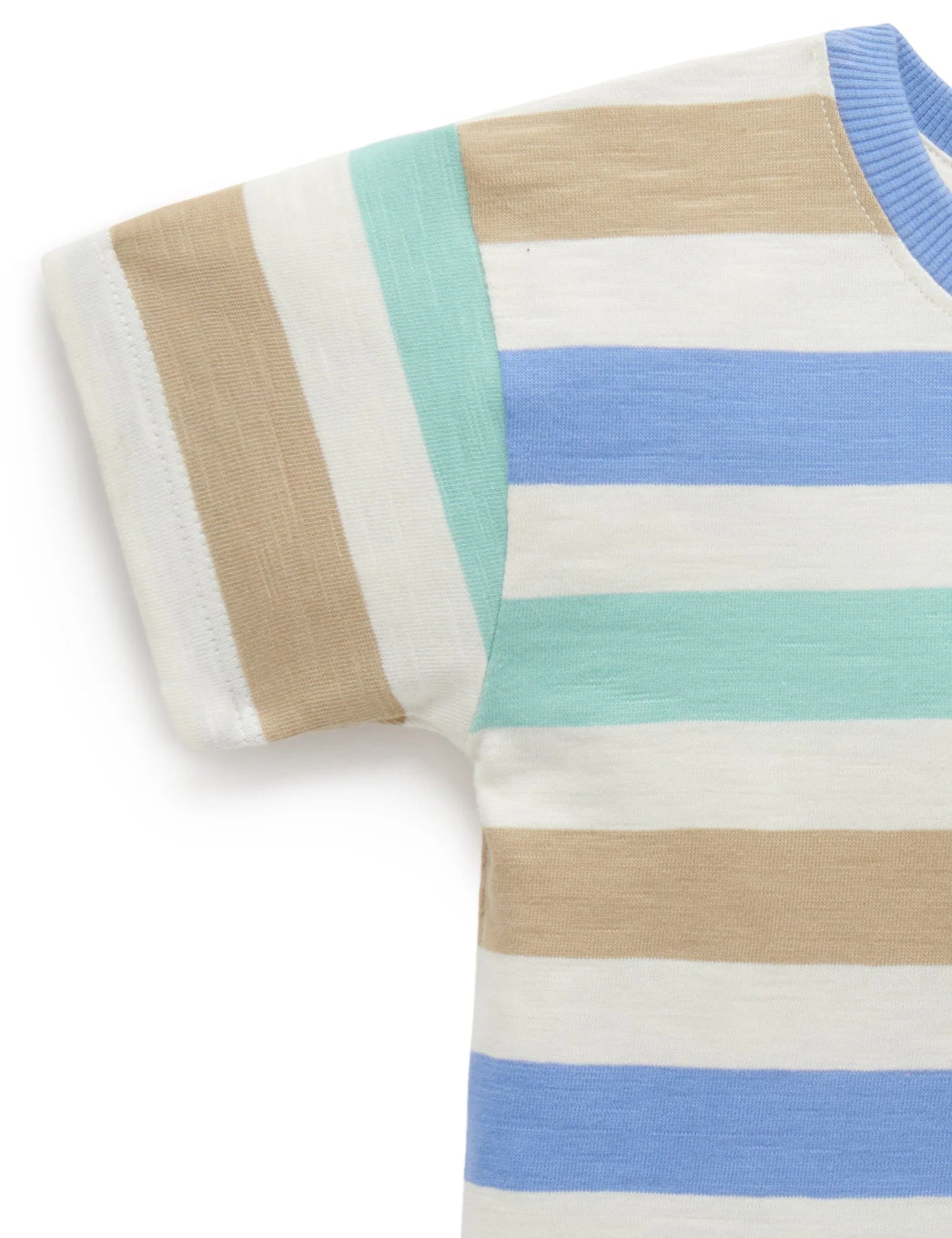 Nautical Relaxed Tee- Nautical Stripe