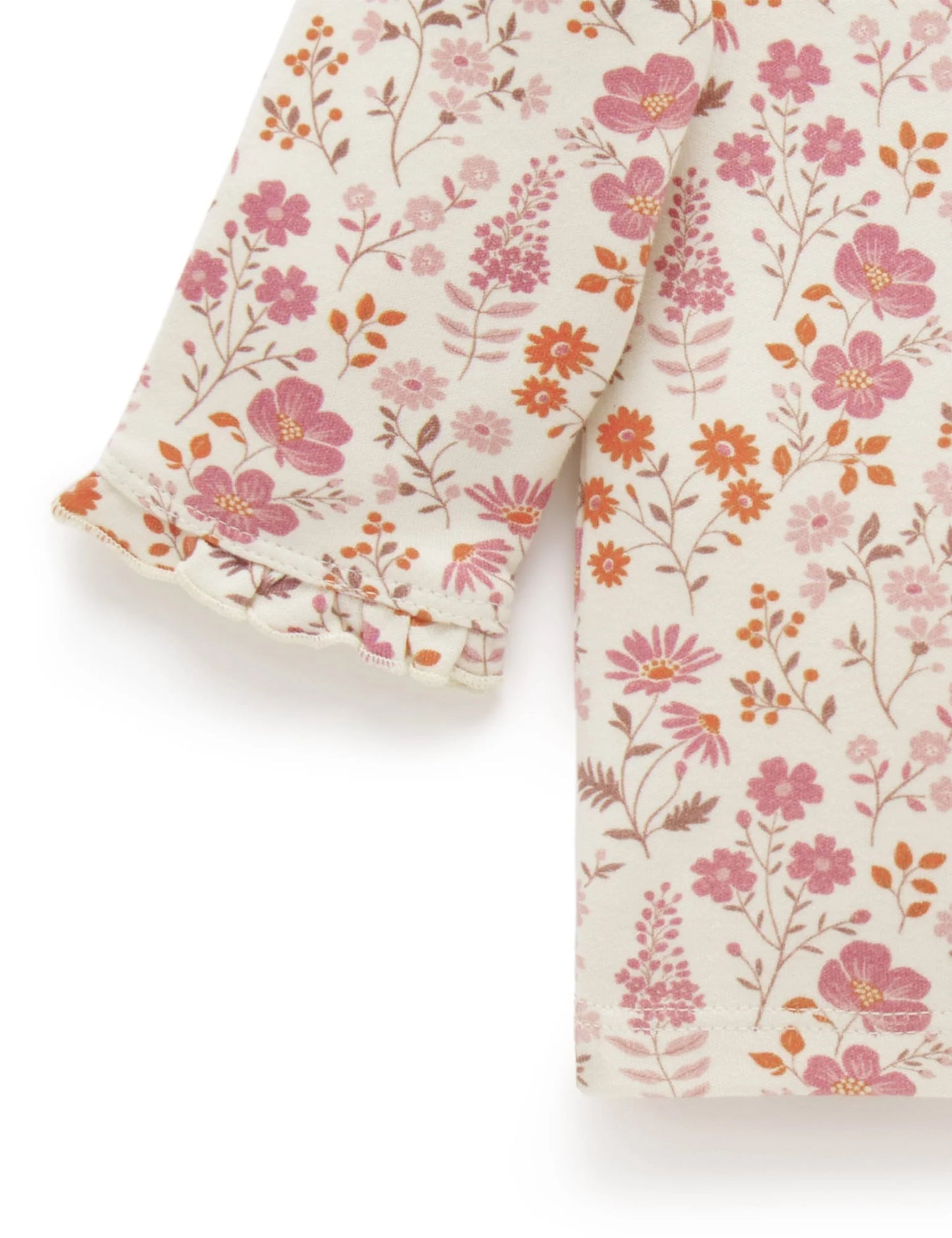 Thick Layering Top- Fox Glove Floral