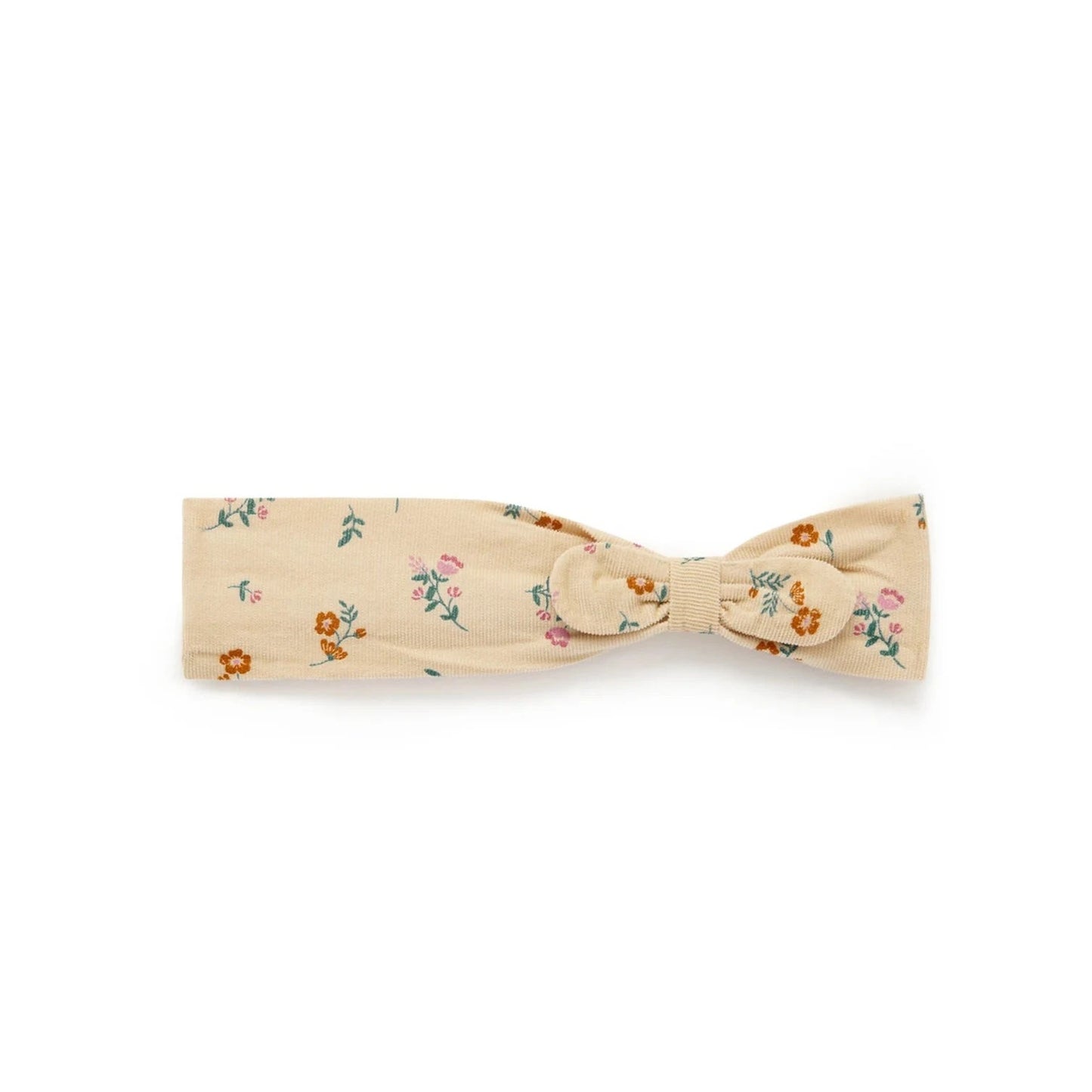 Corduroy Headband- Cottage Print