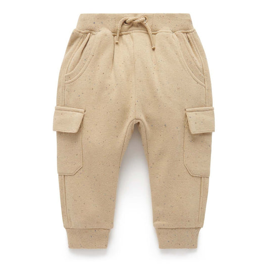 Cargo Track Pant- Biscuit Neppy