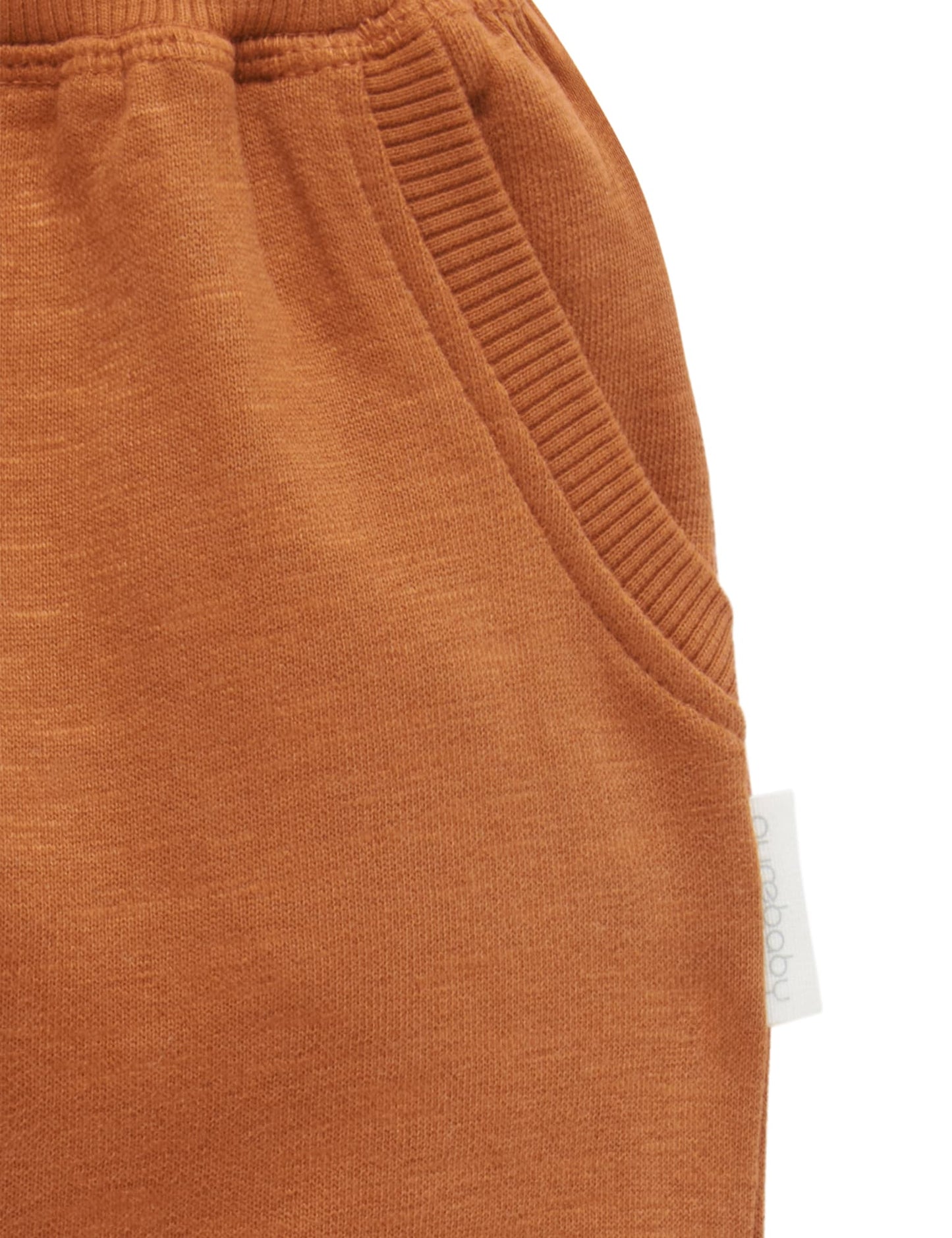 Slouchy Track Pant- Cognac