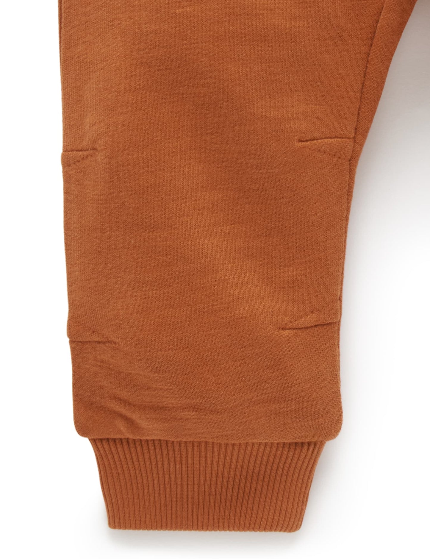 Slouchy Track Pant- Cognac