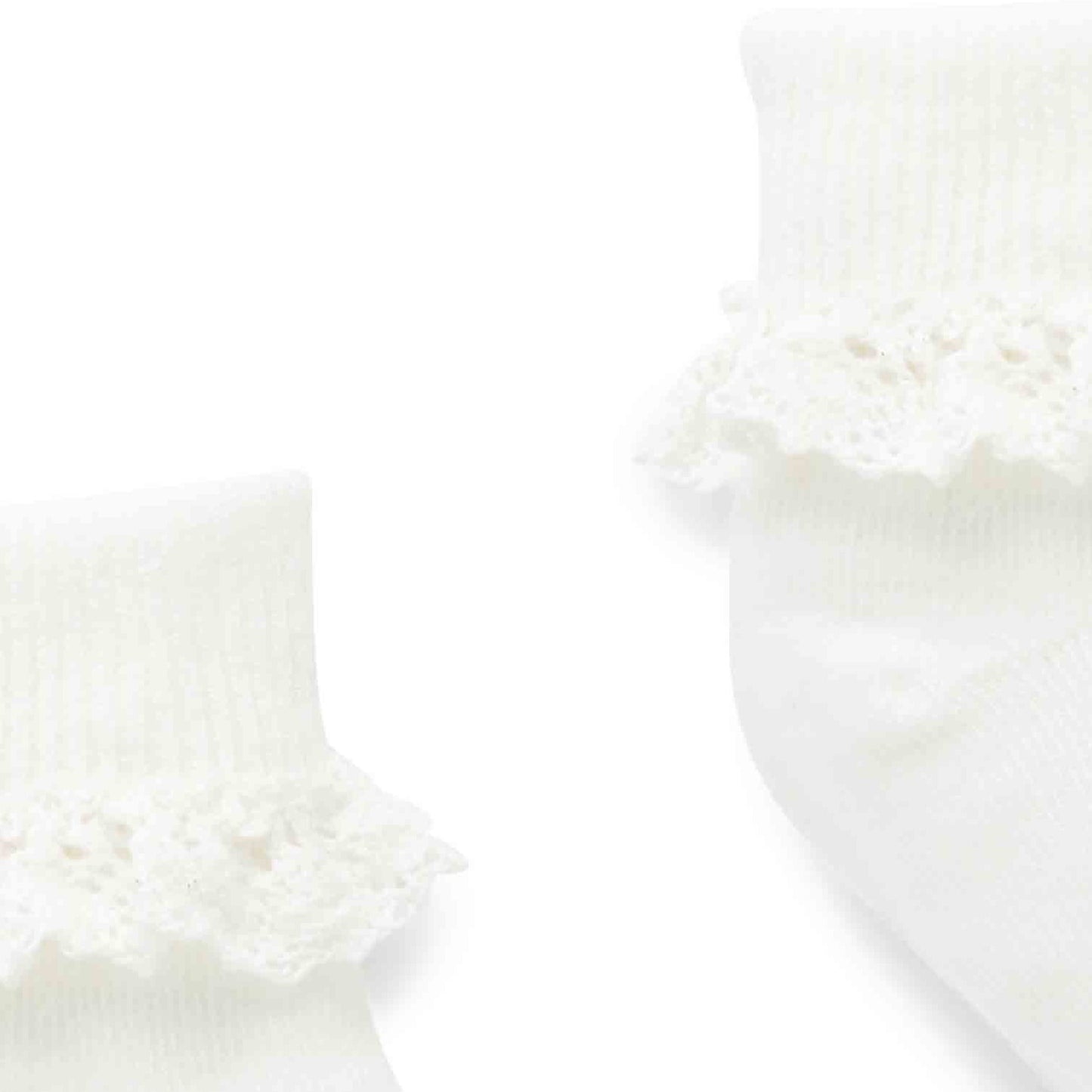 Lace Socks- White