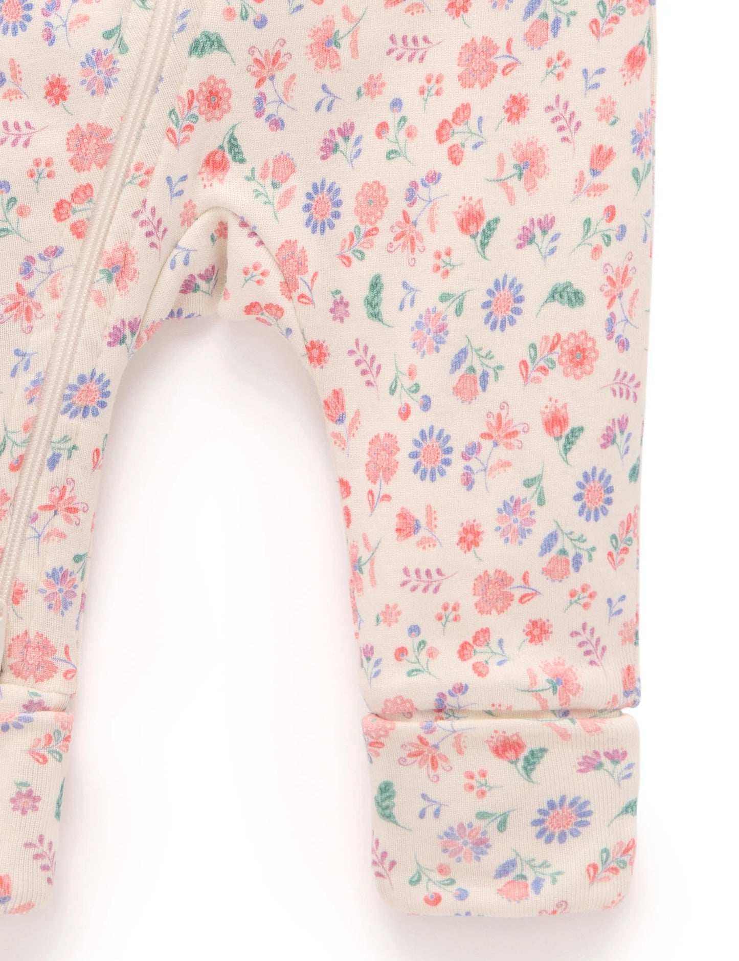 Floral Zip Growsuit
