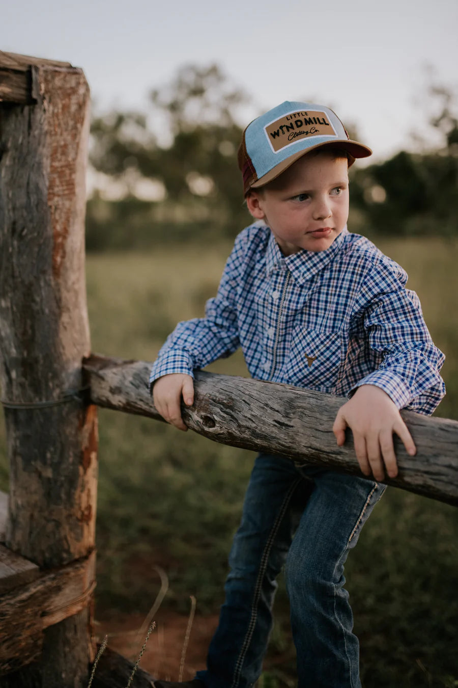 Parker Classic Gingham Long Sleeve Shirt