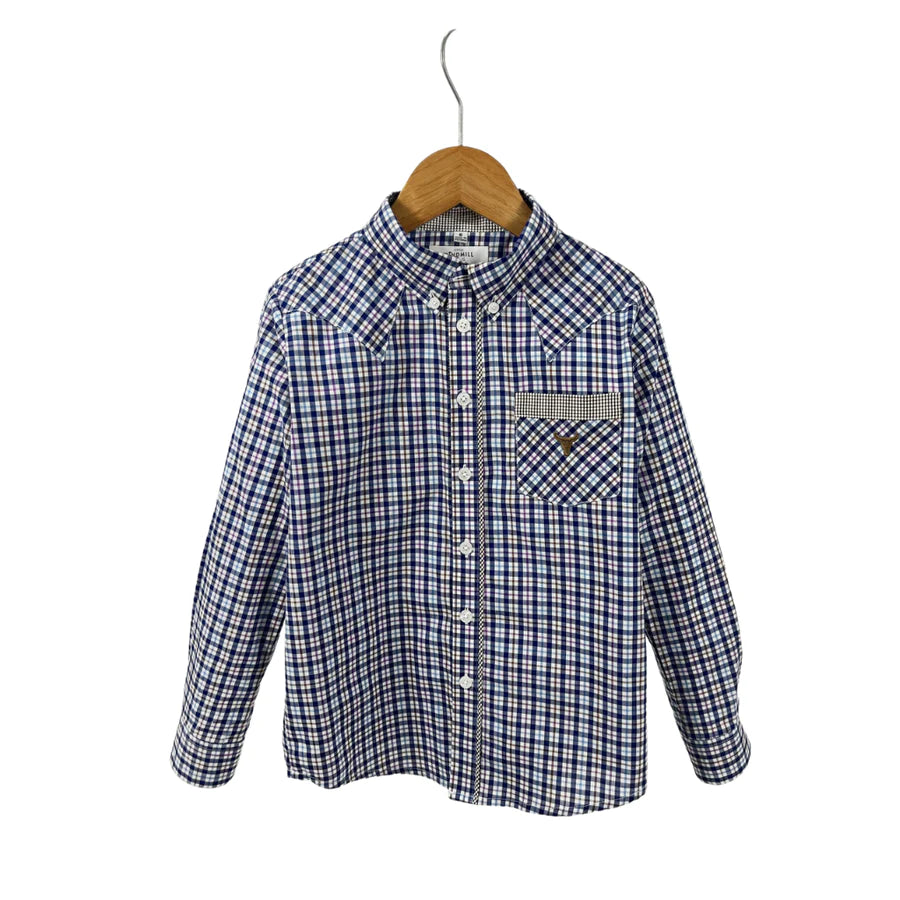 Parker Classic Gingham Long Sleeve Shirt