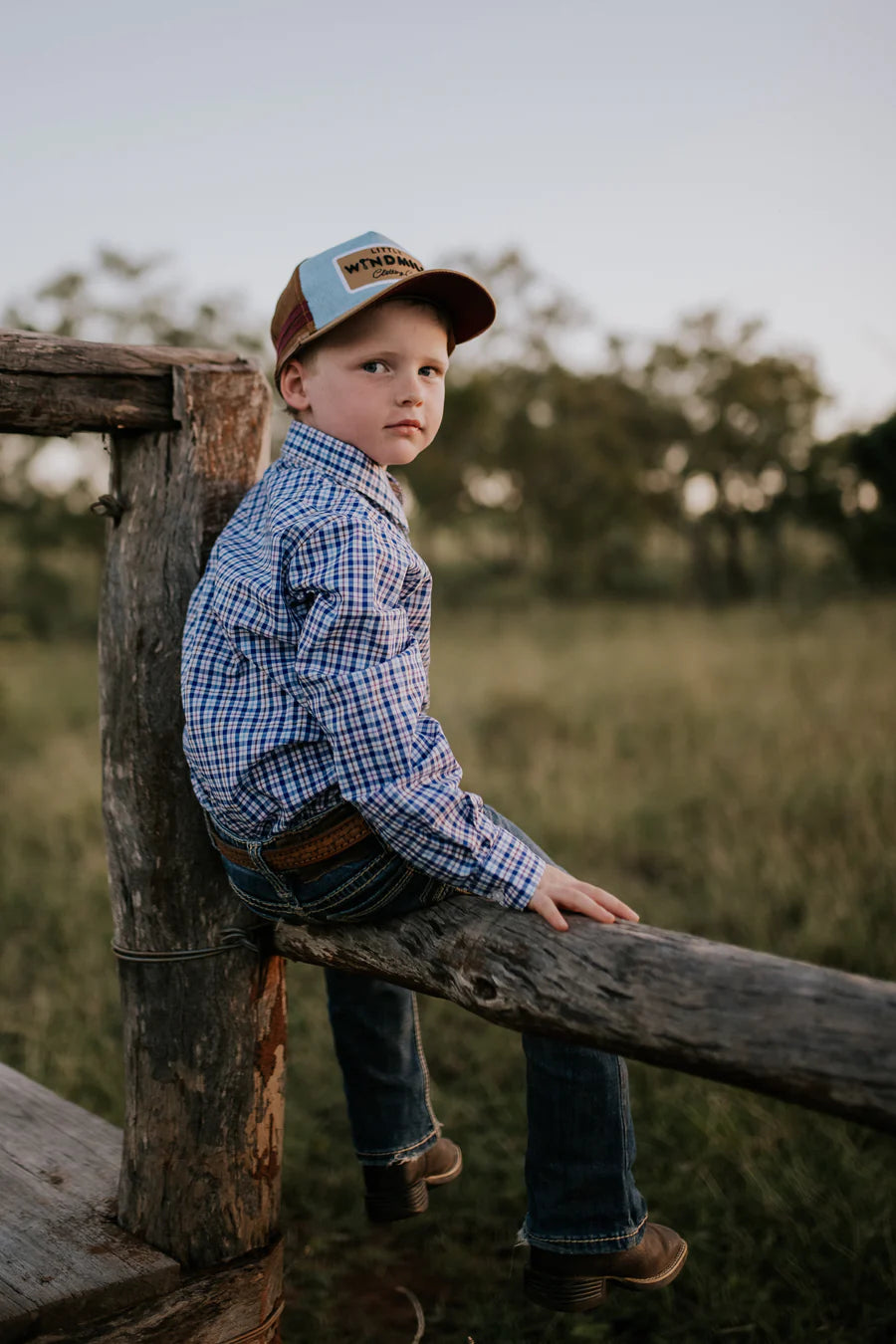 Parker Classic Gingham Long Sleeve Shirt