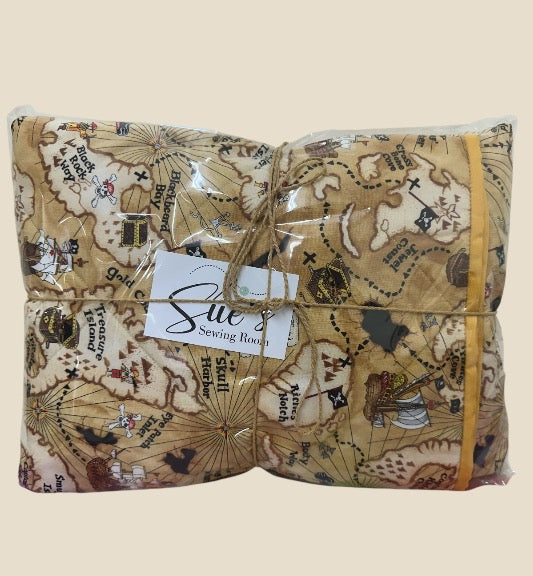 Kindy Sheet Set- Pirate Treasure Hunting