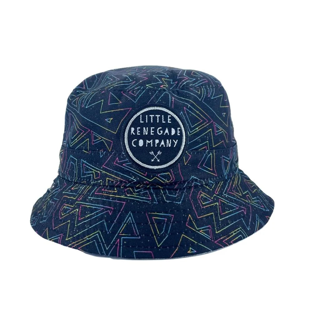 Retro Reversible Bucket Hat- 4 Sizes