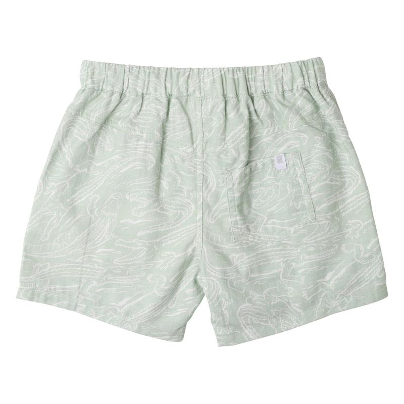 Croc Print Shorts