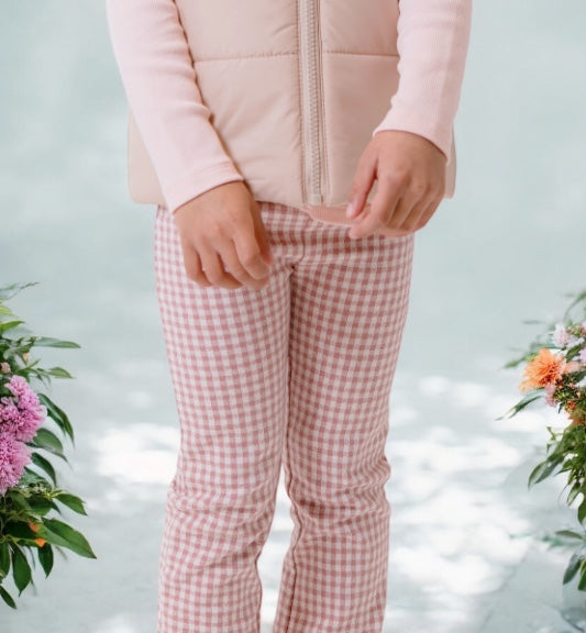 Rose Check Pant