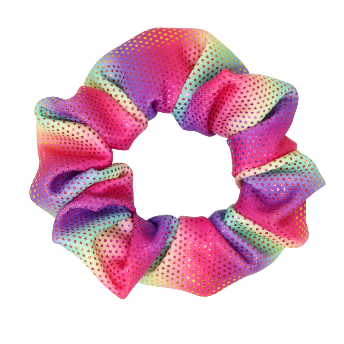 Rainbow Butterfly Hair Scrunchie