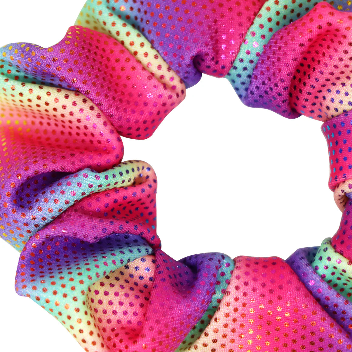 Rainbow Butterfly Hair Scrunchie