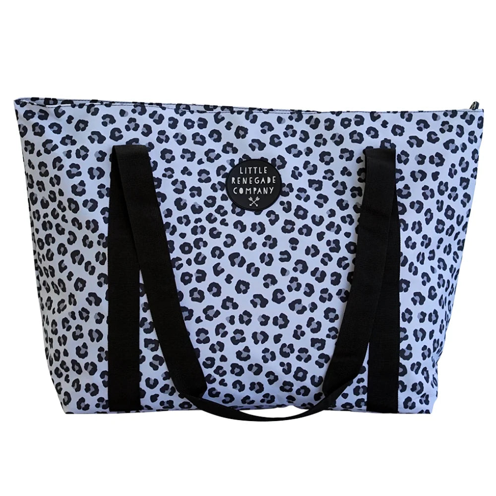 Snow Leopard Large Tote Bag