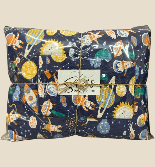 Kindy Sheet Set- Space