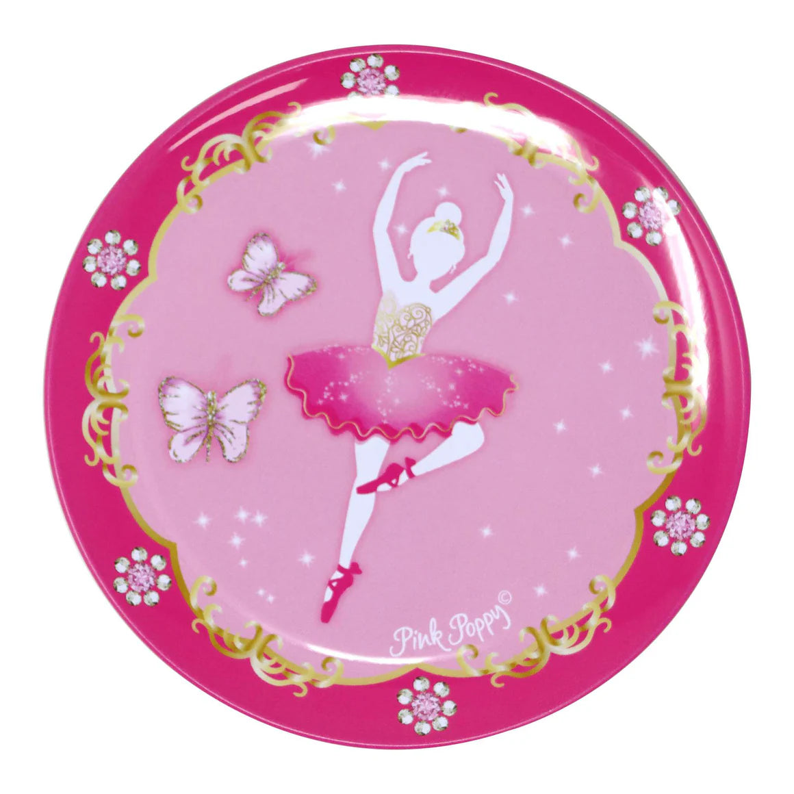 Butterfly Ballet Tin Tea Set