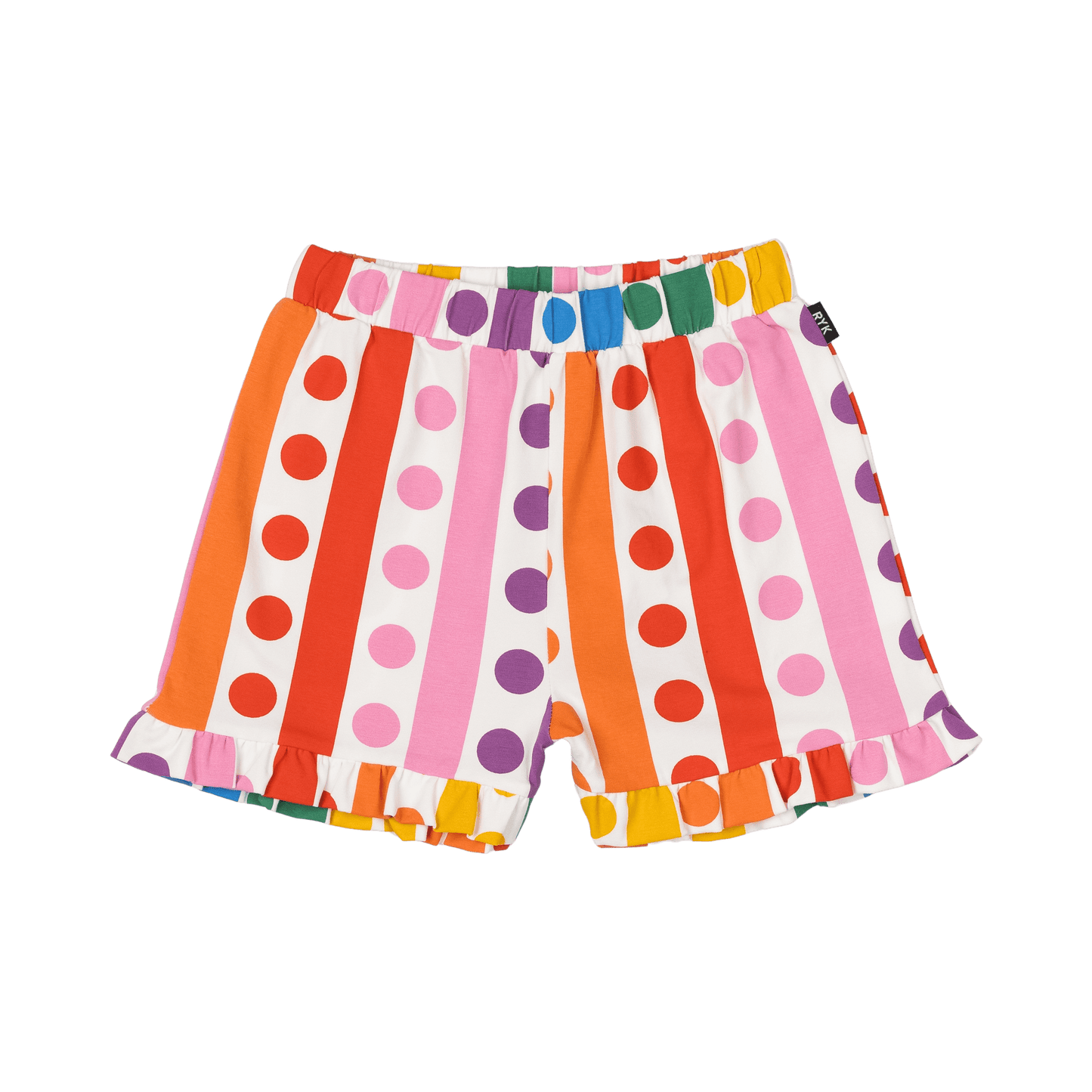 Rainbow Drops Frill Shorts