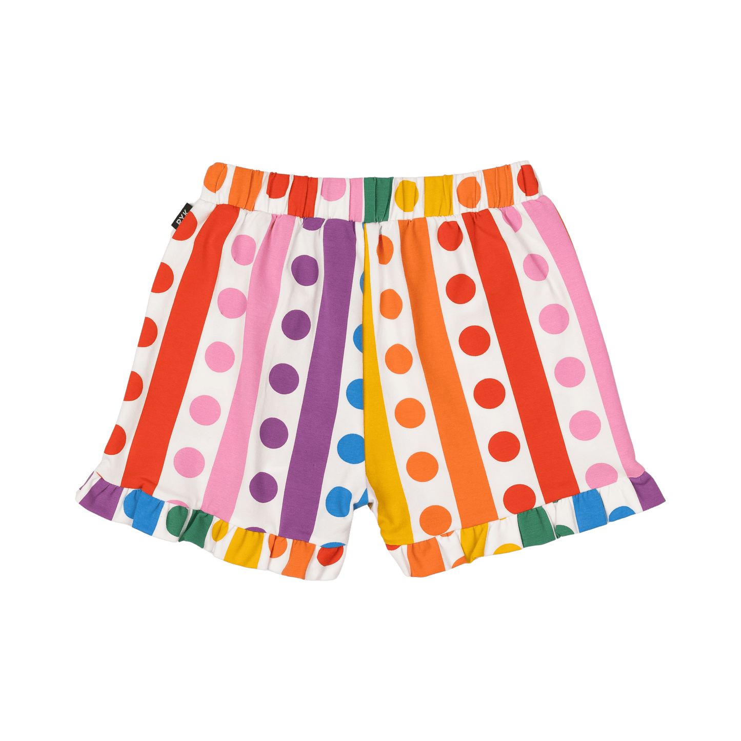 Rainbow Drops Frill Shorts