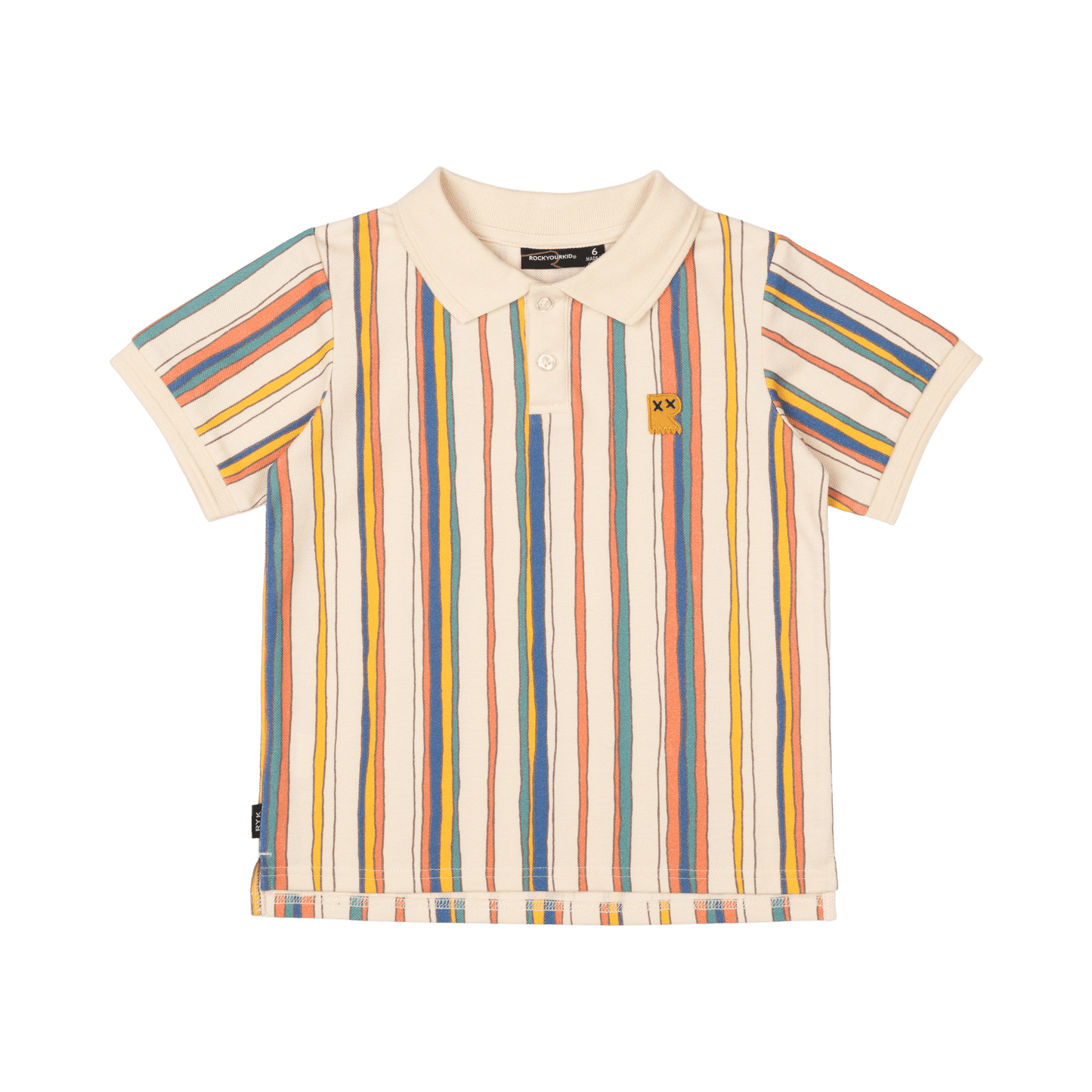 Stripe Polo T-Shirt