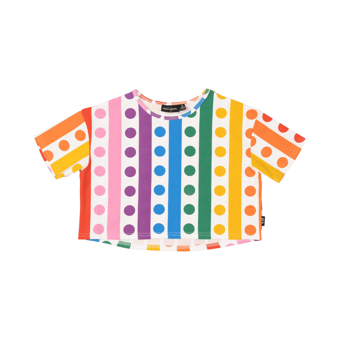 Rainbow Drops Boxy T-Shirt