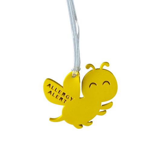 Kids Bag Tag- Allergy Bee