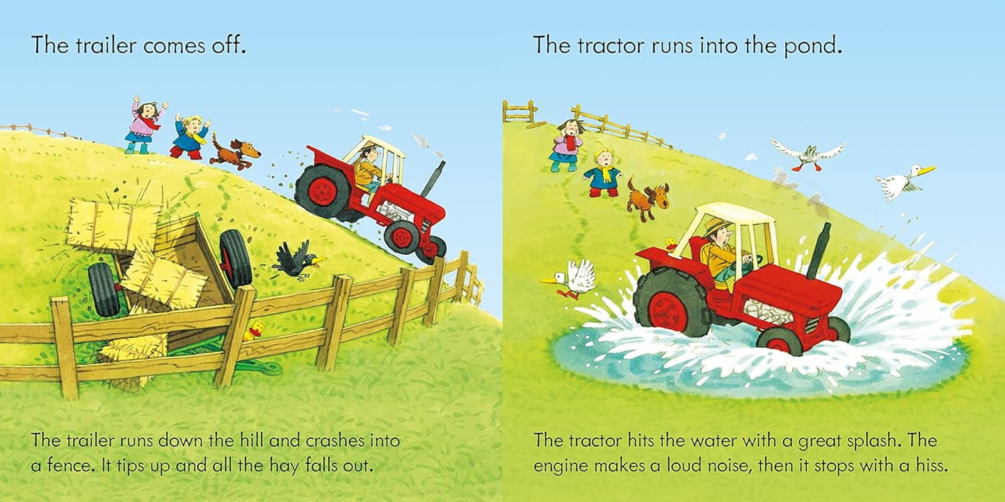 Usborne Book & Jigsaws- Tractors